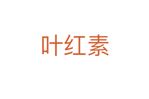 叶红素